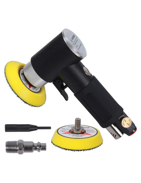 Lijadora Orbital Neumática YELWAY 2" y 3" 15000 RPM