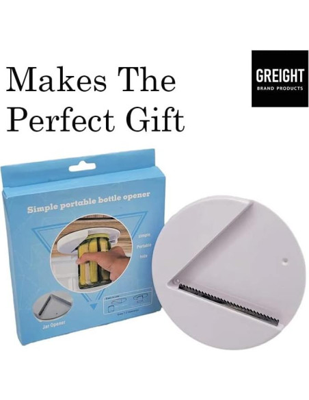 Abre Frascos Manual Greight JO-1 - Fácil Agarre y Montaje