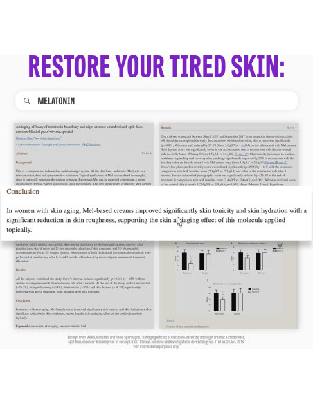 MAXCLINIC Crema Tónica Facial Melatonina 199 ml Hidratante