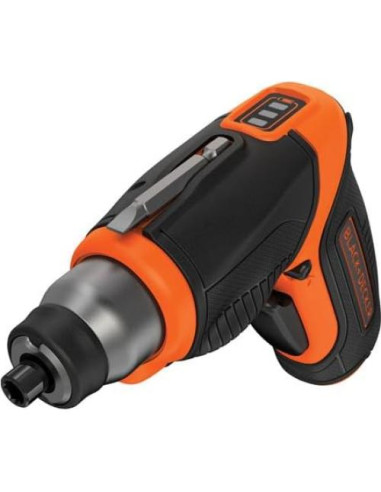 Destornillador Inalámbrico Black+Decker 4V MAX Recargable 42 Piezas