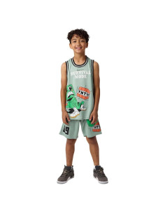 Conjunto Camiseta Baloncesto y Pantalones Cortos Minecraft 4A