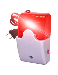 Alarma de Corte de Energía Lelukee 120Db Ajustable con Luz