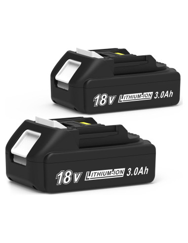Batería de Reemplazo 3000mAh 18V CHAUNVEN para Makita