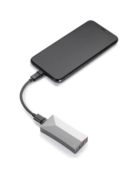 DAC USB y Amplificador Astell&Kern HC4 - Plata Lunar