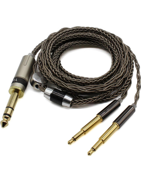 Cable de Reemplazo Youkamoo 1.8m para Auriculares Meze 99 Classics