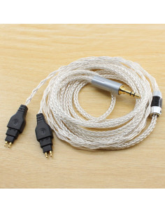 Cable de audio Youkamoo 3.5mm para Sennheiser HD650/HD600 2