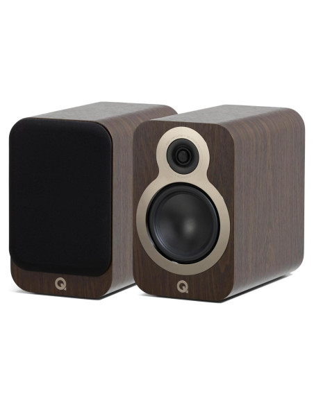 Altavoces Estantería Q Acoustics 3020c Nogal Claro 5.5 kg
