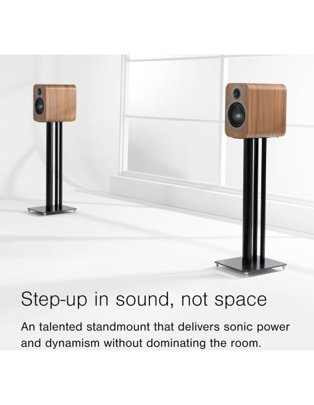Altavoces Estantería Q Acoustics 3020c Nogal Claro 5.5 kg