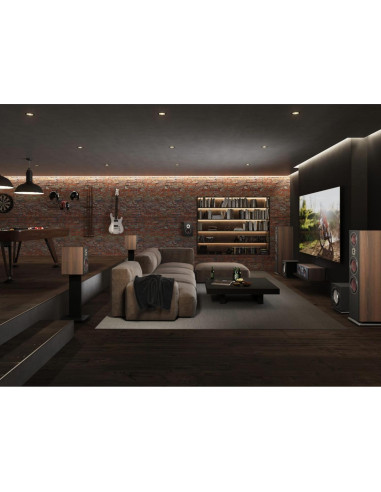 Altavoz de Estantería DALI Oberon 3 - Nogal Oscuro - 180 mm