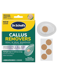 Removedor de Callos Dr. Scholl's Hidrogel 4 Unidades