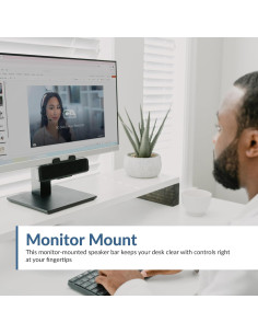 Barra de Altavoces USB Cyber Acoustics CA-2890 - Sonido Estéreo Compacto 2