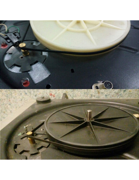 Correa de Plato de Goma 11 Tamaños Lucausd para Reproductor