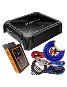 Amplificador Mono Pioneer GM-D8701 300W RMS Clase D + Control Remoto