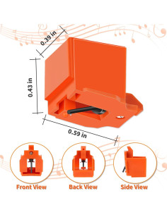 Aguja de Reemplazo ATN95E para Tocadiscos Audio-Technica 2