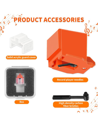 Aguja de Reemplazo ATN95E para Tocadiscos Audio-Technica