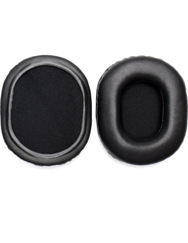 Kit Almohadillas de Oído Cuero Cordero + Funda Cabeza Audio Technica