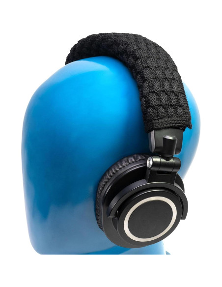 Kit Almohadillas de Oído Cuero Cordero + Funda Cabeza Audio Technica