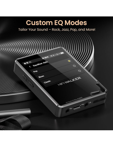 Reproductor de Música Portátil HIFI WALKER H2 Touch 128GB