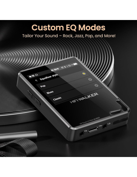 Reproductor de Música Portátil HIFI WALKER H2 Touch 128GB