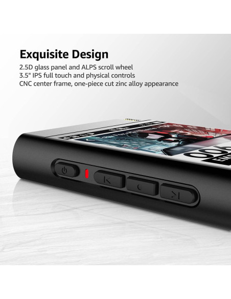 Reproductor MP3 Bluetooth Surfans F28 HiFi 3.5" Alta Resolución