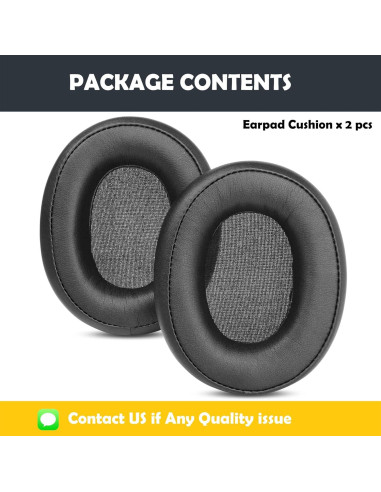 Almohadillas de Repuesto Audio-Technica ATH SR50BT Cuero y Espuma