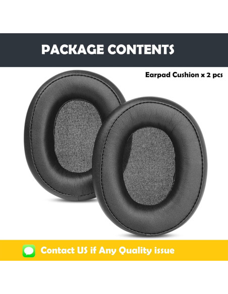 Almohadillas de Repuesto Audio-Technica ATH SR50BT Cuero y Espuma