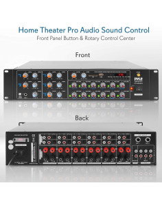 Amplificador de Potencia Pyle PT12050CH.5 Bluetooth 6000W 2