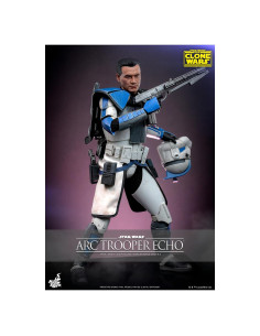 Figura Coleccionable Hot Toys Star Wars Echo 1/6 Escala 30.48 cm