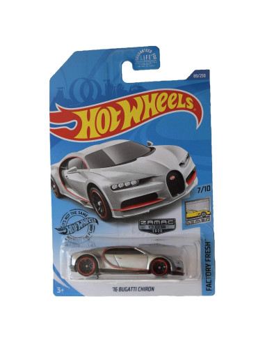Hot Wheels Bugatti Chiron Zamac 1:64 Mattel