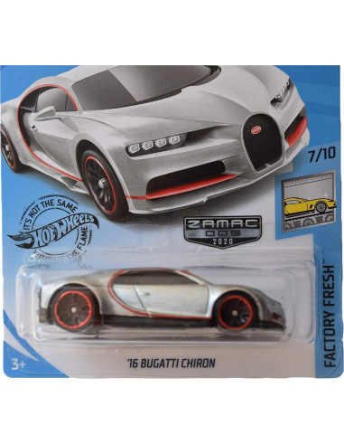 Hot Wheels Bugatti Chiron Zamac 1:64 Mattel