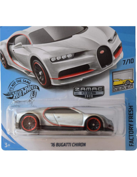 Hot Wheels Bugatti Chiron Zamac 1:64 Mattel