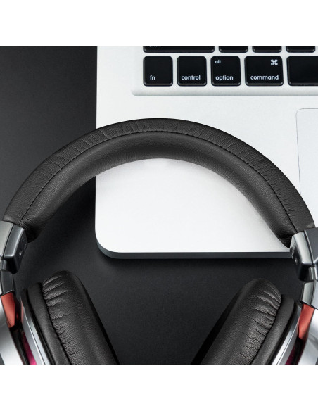 Funda de Diadema SOULWIT para Auriculares Audio Technica MSR7 - Negro