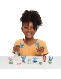 Conjunto de Figuras Deluxe Lilo y Stitch Just Play 13 Piezas 2