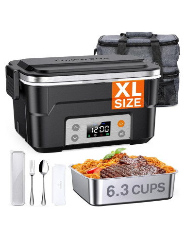 Caja de Almuerzo Eléctrica Inalámbrica EAST OAK 6.3 Tazas