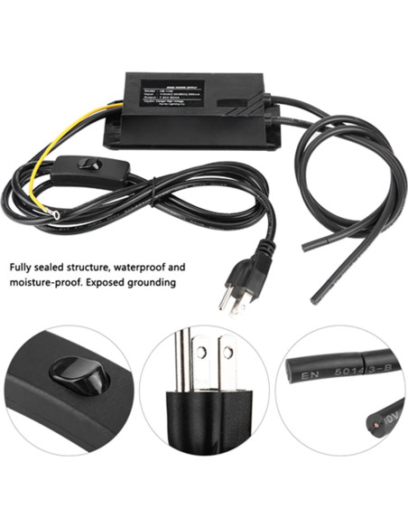 Transformador de Neón SALALIS 7.5KV 30mA para Interiores y Exteriores