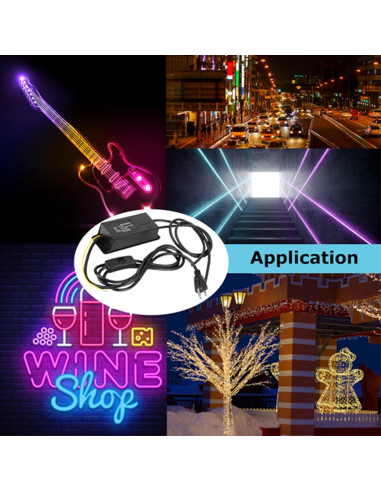 Transformador de Neón SALALIS 7.5KV 30mA para Interiores y Exteriores