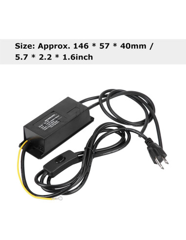 Transformador de Neón SALALIS 7.5KV 30mA para Interiores y Exteriores