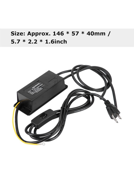 Transformador de Neón SALALIS 7.5KV 30mA para Interiores y Exteriores