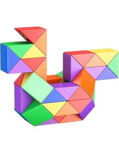 Cubo Serpiente MOYU BLOCK Juguete Sensorial 48 Bloques 2