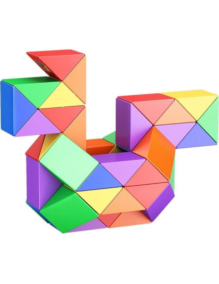 Cubo Serpiente MOYU BLOCK Juguete Sensorial 48 Bloques