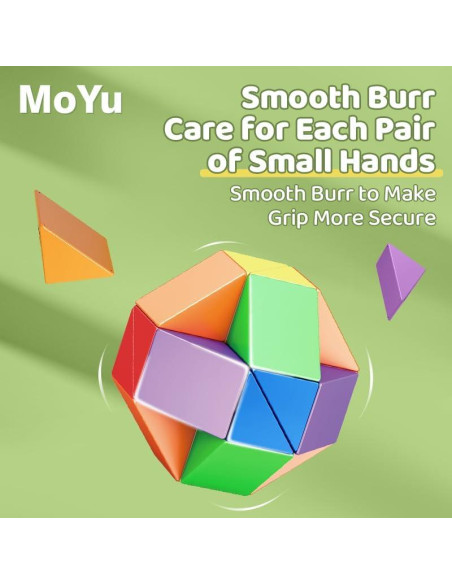 Cubo Serpiente MOYU BLOCK Juguete Sensorial 48 Bloques