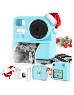 Cámara Instantánea Infantil Chantkin Azul 2.8" 12MP