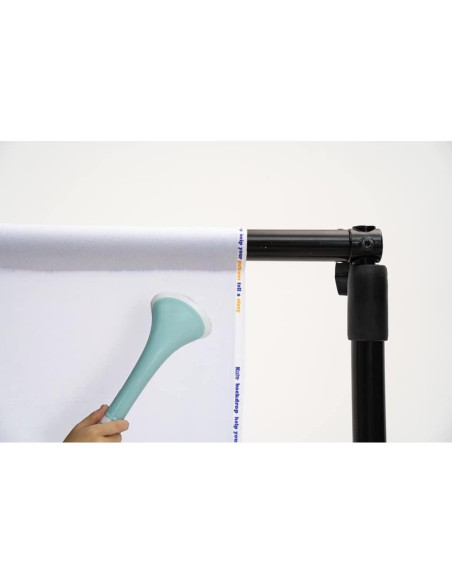 Fondo de Fotografía Kate 3x3m Rosa con Huevos de Pascua