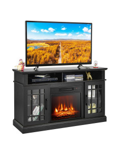 Soporte de Televisión Eléctrico SIMOE 48" con Chimenea 18"