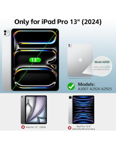 Funda de Teclado TQQ para iPad Pro 13" (M4 2024) - Inalámbrica 2