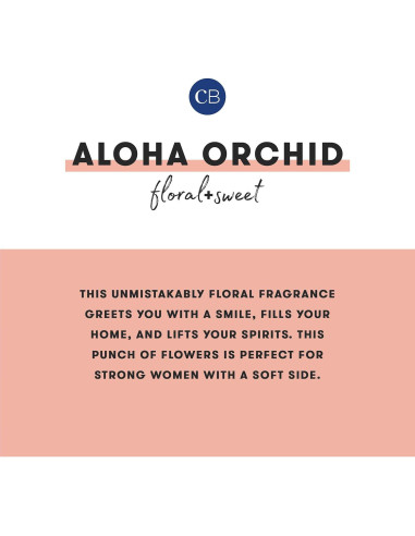 Vela Aromática Capri Blue Mercury Iridiscente 793 g - Orquidea Aloha