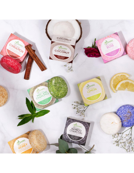 Champú Sólido Orgánico BAMBOEARTH Manzanilla 68g Ecológico