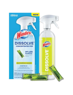 Limpiador Multisuperficie Windex Dissolve - Kit Inicio 768ml