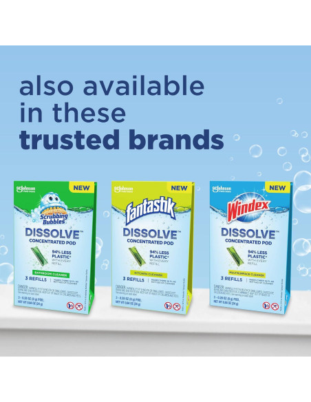 Limpiador Multisuperficie Windex Dissolve - Kit Inicio 768ml