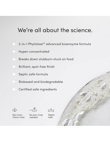 Detergente para Lavavajillas Dirty Labs 480g Sin Fragancia